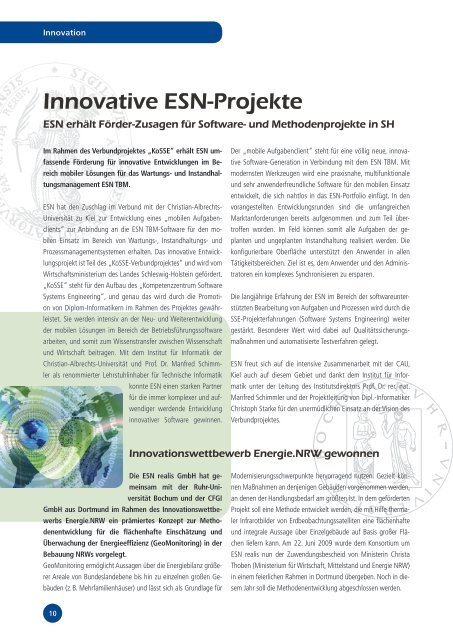 Innovation - ESN