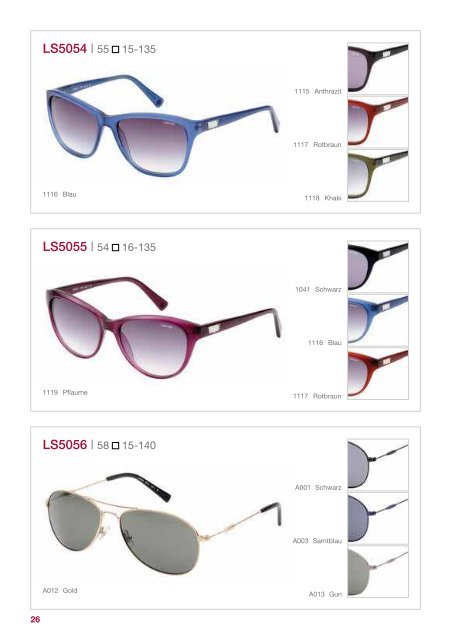 levi's® eyewear collection 1 - Der Augenoptiker