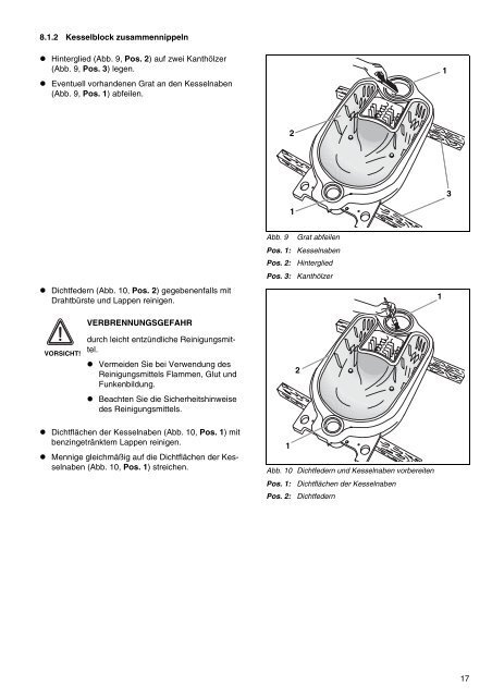 Montage- und Wartungsanweisung - Sieger Heizsysteme GmbH