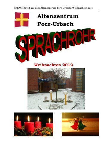 Weihnacht 12 - Altenzentrum Porz-Urbach