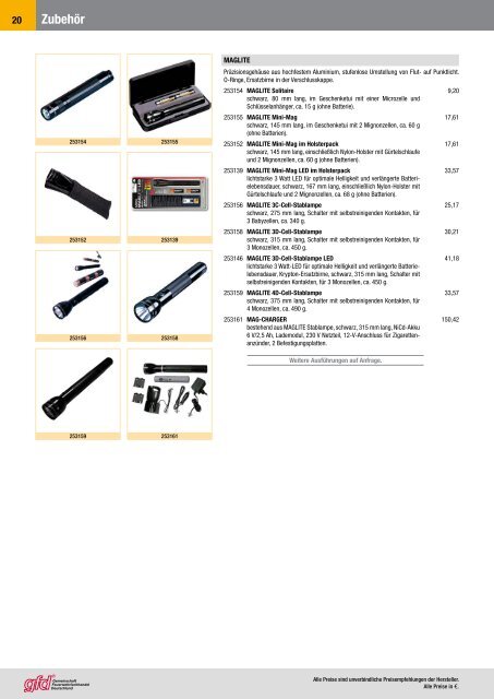 Katalog Holster und Taschen der gfd - Brandschutztechnik Müller ...