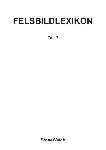 FELSBILDLEXIKON