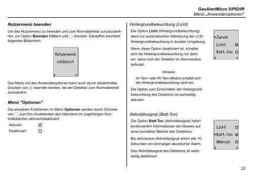 Bedienungsanleitung