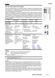 NRT 105 F... - Datenblatt DE - FKR Regeltechnik KG