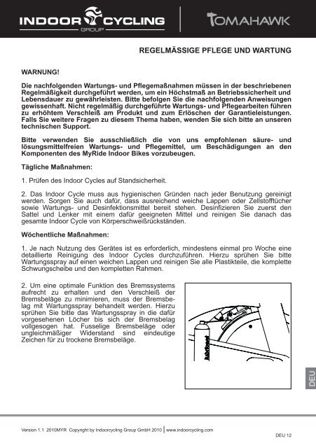 TOMAHAWK MYRIDE Modell Nr.: 2010 MYR (schwarz/silber)