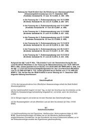 Abwassergebührensatzung - SWK Stadtwerke Krefeld AG