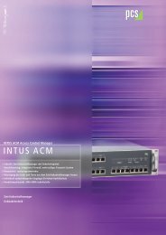 INTUS ACM - PCS Systemtechnik GmbH
