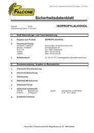 isopropylalkohol - Falcone Bau- & Industriechemie AG