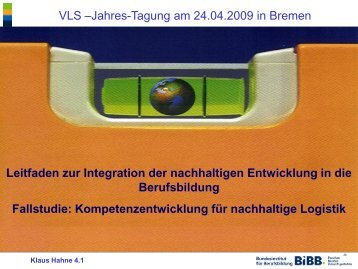 D-Logistik-VLS-Bremen-2009 pdf - BiBB