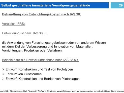 Bilanzierung immaterieller Vermögenswerte und Wirtschaftsgüter in ...