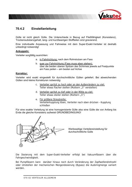 70 Verteiler allgemein - Vakutec