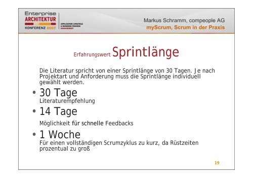 Markus Schramm - myScrum - Scrum in der Praxis - Compeople