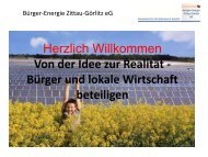 Bürger-Energie Zittau-Görlitz eG - DGRV