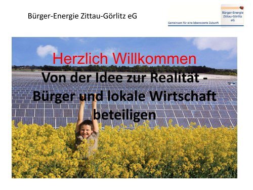 Bürger-Energie Zittau-Görlitz eG - DGRV