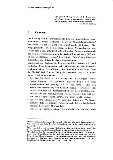 DGSS-Hausarbeit - Deutsche Gesellschaft für Sprechwissenschaft ...