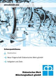 Jahresbericht 2012 - Diakonisches Werk Mönchengladbach