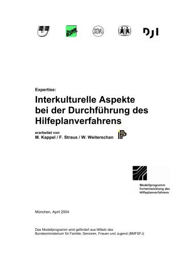 Interkulturelle Aspekte bei der Durchführung des Hilfeplanverfahrens