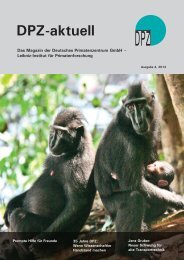 DPZ-aktuell - Deutsches Primatenzentrum