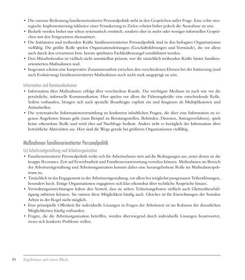 Familienorientierte Personalpolitik - Evangelische Kirche in ...