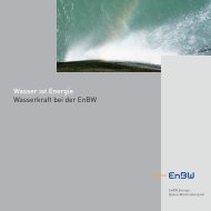 „Wasser ist Energie – Wasserkraft bei der EnBW“ (8,9 MB ) PDF