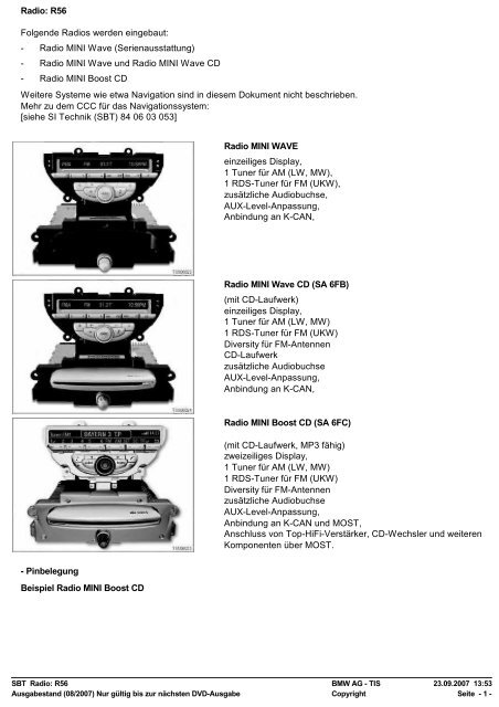 SBT Radio: R56 - Autohifistation