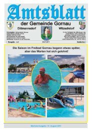 Januar 11 kurz - Gemeinde Gornau