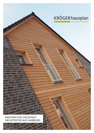 KRÖGERhausplan - Nachhaltige Holzhausarchitektur ... - Hausplan.de