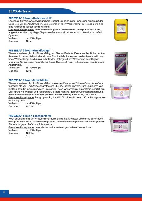 Lieferprogramm - Bautenfarben - Hans Höpken GmbH & Co. KG