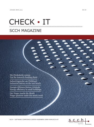 neue Ausgabe des SCCH Magazins downloaden - Software ...