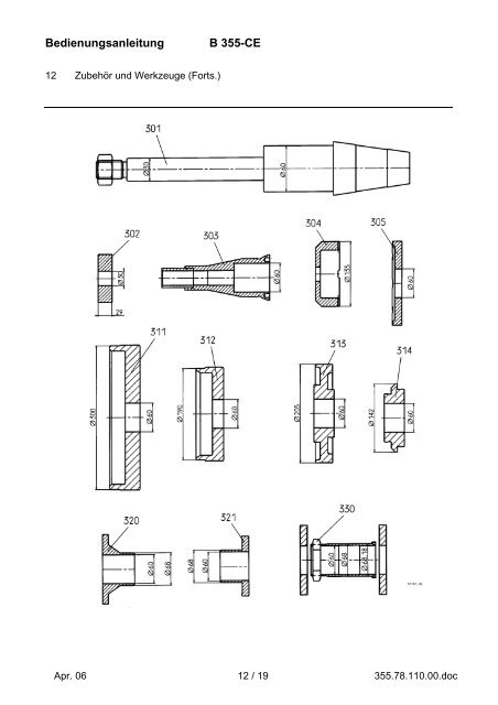 B 355-CE - Hunger Maschinen GmbH I Kaufering