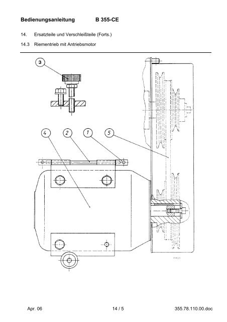 B 355-CE - Hunger Maschinen GmbH I Kaufering