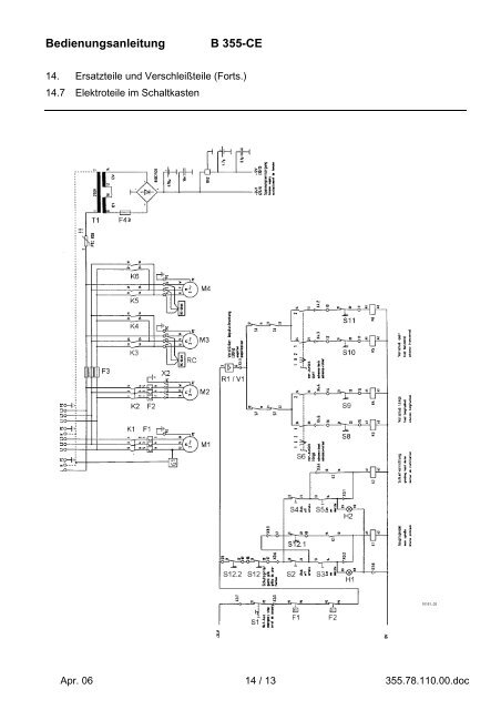 B 355-CE - Hunger Maschinen GmbH I Kaufering