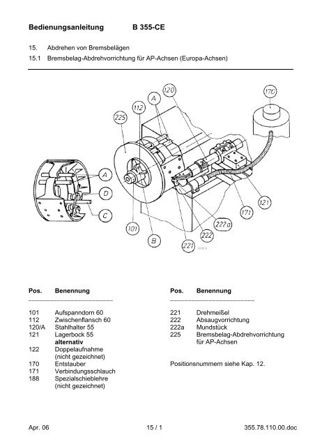 B 355-CE - Hunger Maschinen GmbH I Kaufering