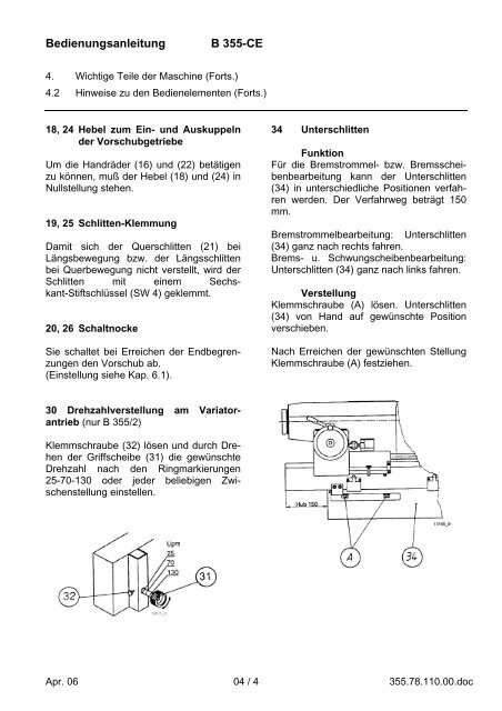 B 355-CE - Hunger Maschinen GmbH I Kaufering