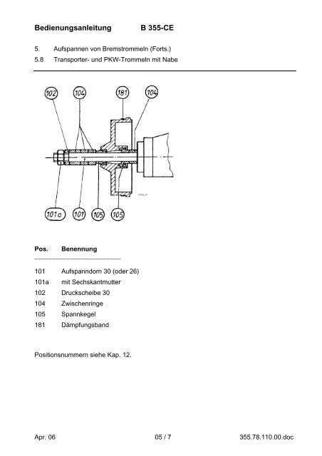 B 355-CE - Hunger Maschinen GmbH I Kaufering