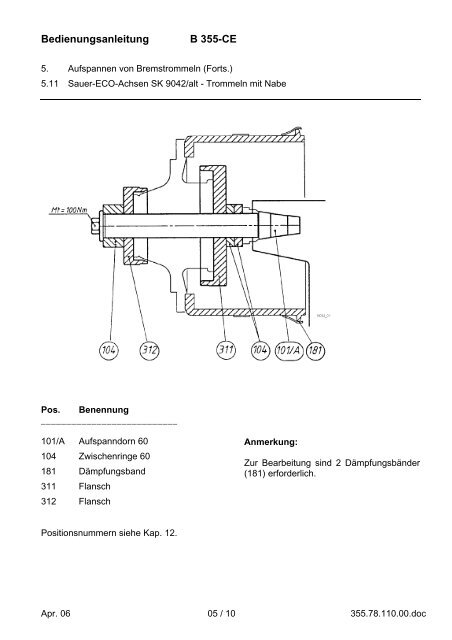 B 355-CE - Hunger Maschinen GmbH I Kaufering