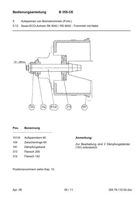 B 355-CE - Hunger Maschinen GmbH I Kaufering