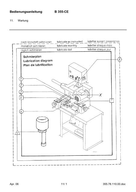 B 355-CE - Hunger Maschinen GmbH I Kaufering