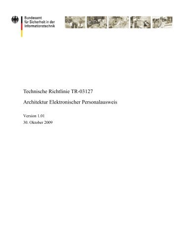 Technische Richtlinie TR-03127