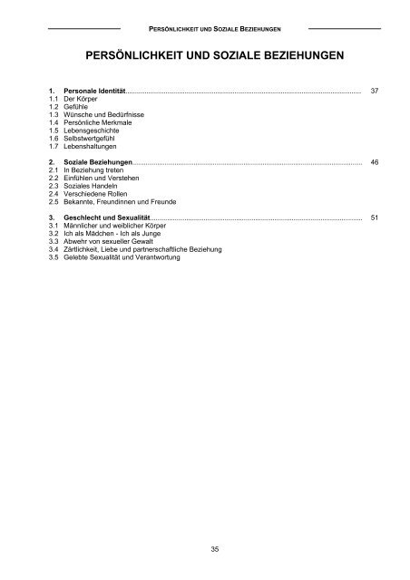 Personlichkeit Und Soziale Beziehungen Isb
