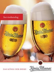 Servicekatalog - Bitburger Braugruppe