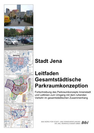 Leitfaden Parkraumkonzept - Jena