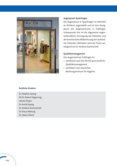 Geschäftsbericht 2010 zum Download - Klinikum Landkreis Tuttlingen