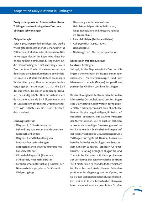 Geschäftsbericht 2010 zum Download - Klinikum Landkreis Tuttlingen