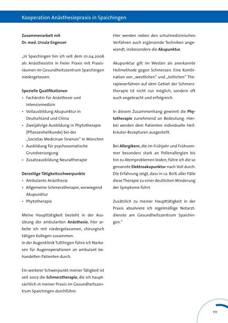 Geschäftsbericht 2010 zum Download - Klinikum Landkreis Tuttlingen