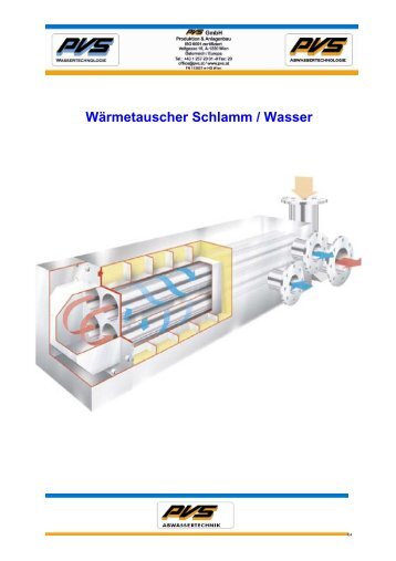 36 Wärmetauscher Schlamm-Wasser - PVS