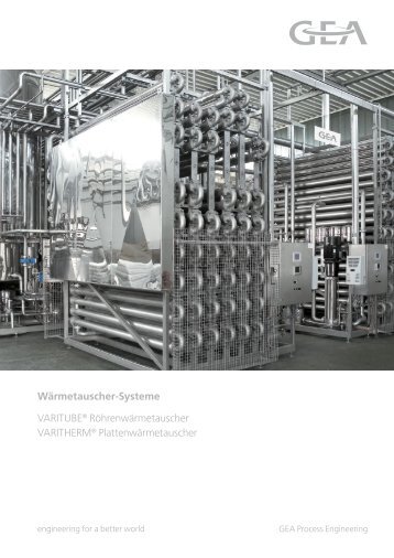 Wärmetauscher-Systeme, Platten- und ... - GEA TDS GmbH