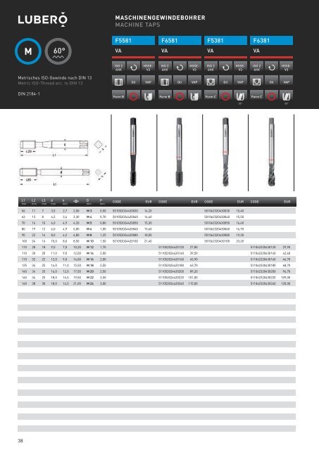 Preiskatalog 2013 - Lubero