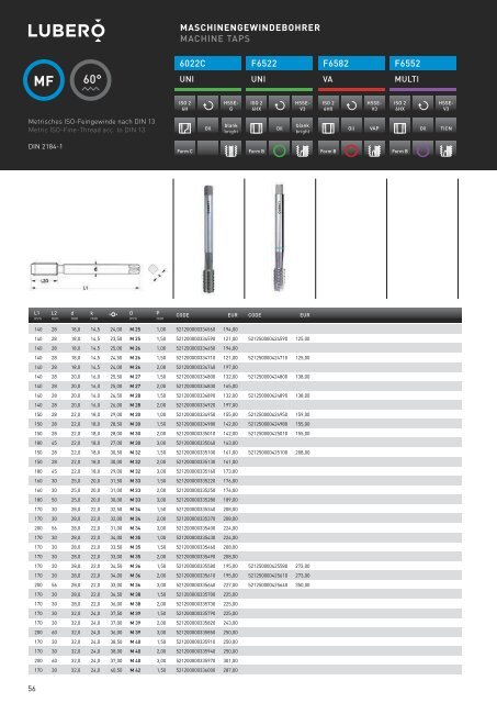 Preiskatalog 2013 - Lubero