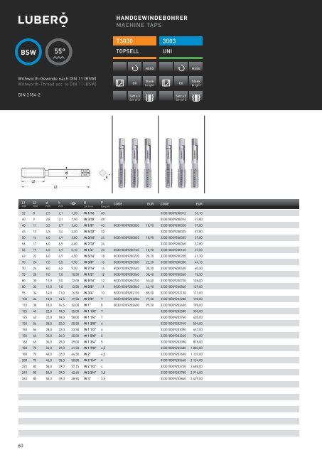 Preiskatalog 2013 - Lubero